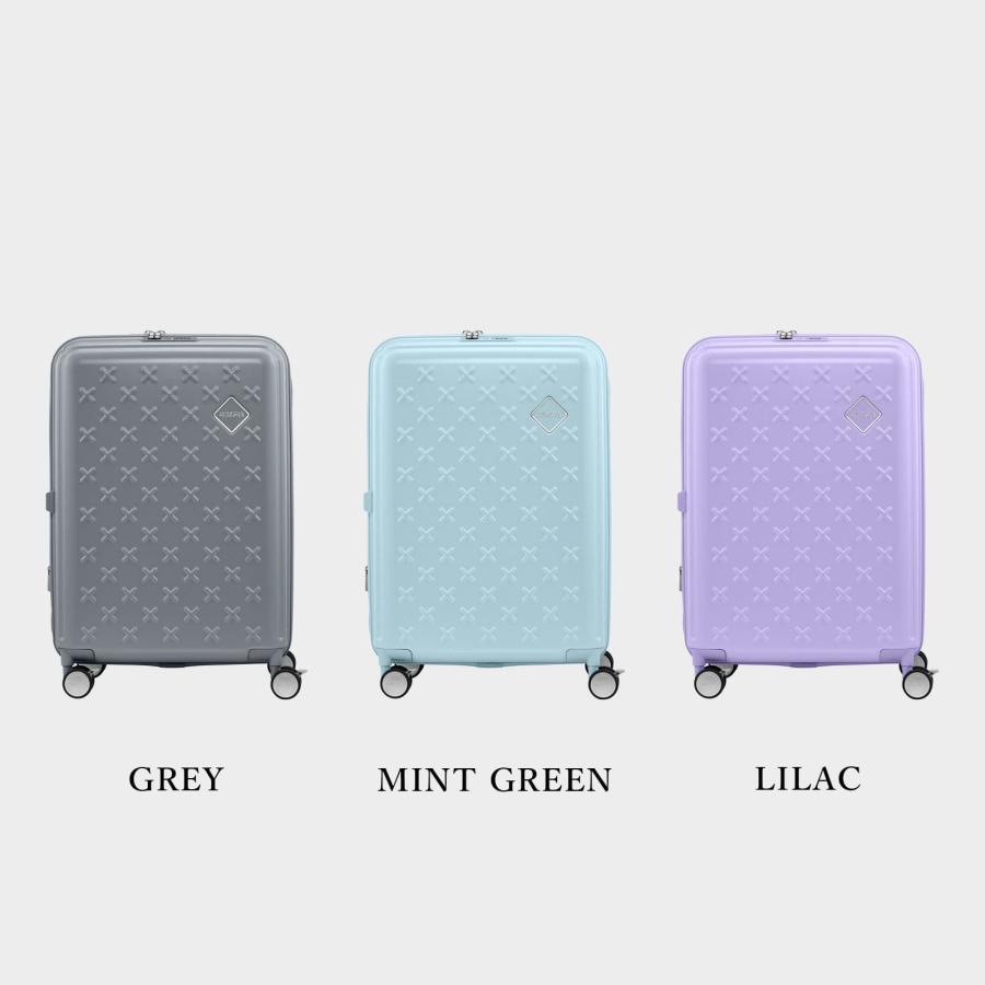 正規品 American Tourister アメリカンツーリスター スーツケース Mサイズ キャリーバッグ キャリーケース ストッパー ブレーキ PAXTRA パクストラ 容量拡張の画像