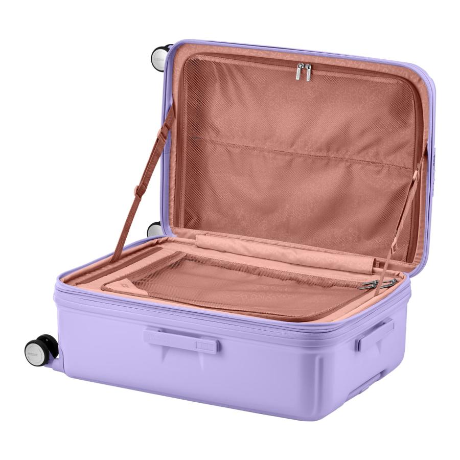 正規品 American Tourister アメリカンツーリスター スーツケース Mサイズ キャリーバッグ キャリーケース ストッパー ブレーキ PAXTRA パクストラ 容量拡張の画像