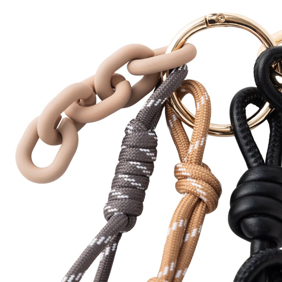 VIOLAd'ORO（ヴィオラドーロ） 正規品 アクリル×コード バッグチャーム