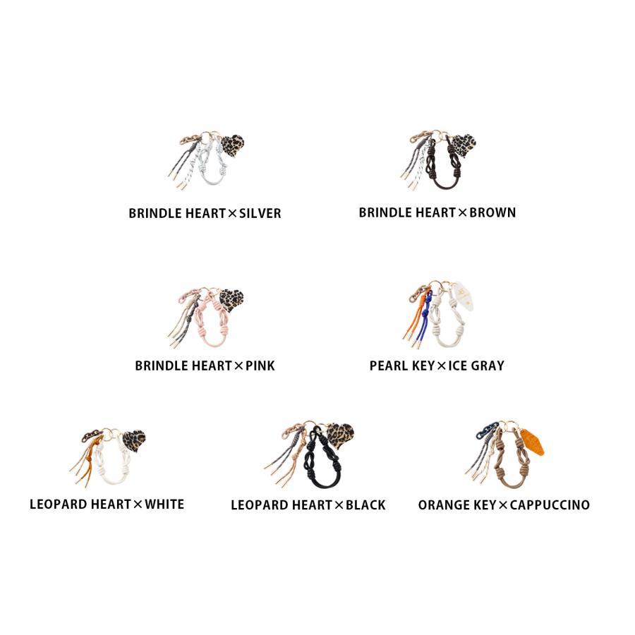 VIOLAd'ORO（ヴィオラドーロ） 正規品 アクリル×コード バッグチャーム