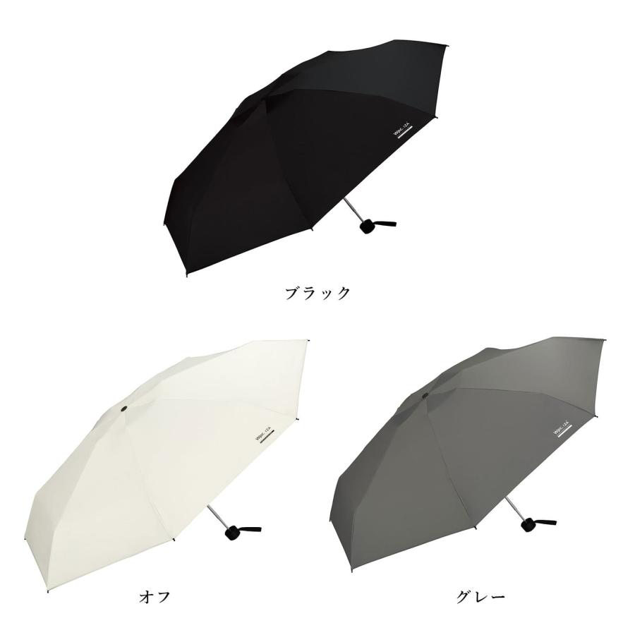 Wpc. IZA 正規品 日傘 折りたたみ 完全遮光 100％ UVカット 晴雨兼用