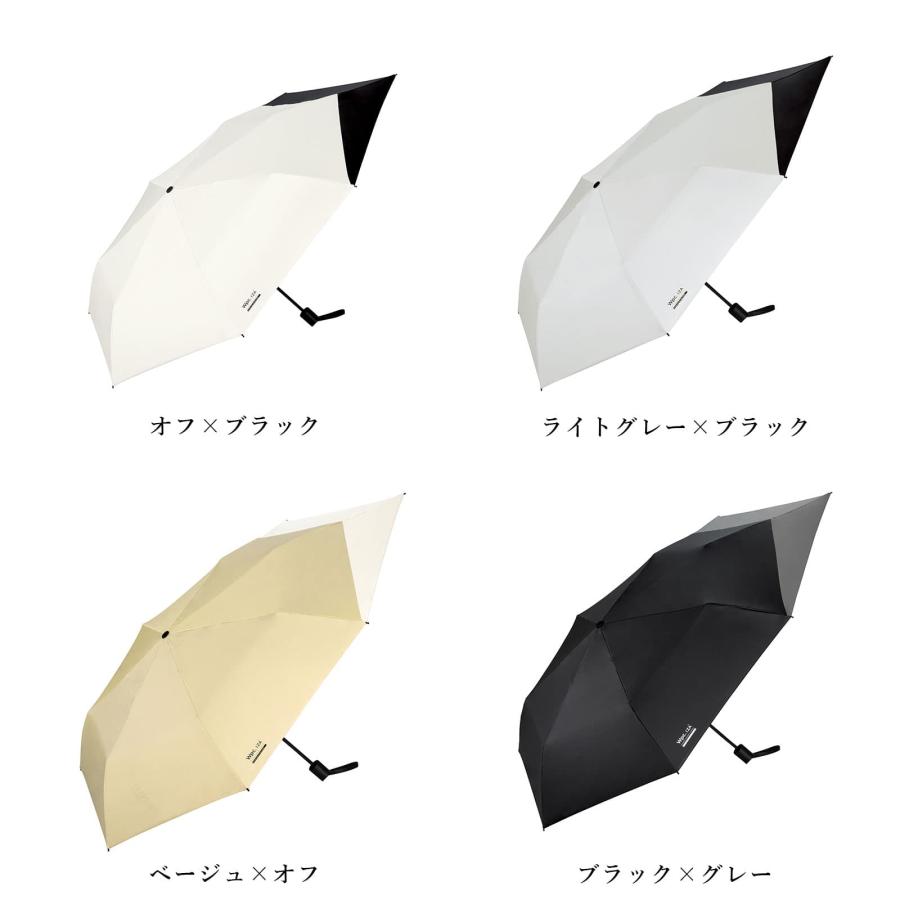 Wpc. IZA 正規品 日傘 折りたたみ 完全遮光 100％ UVカット 晴雨兼用