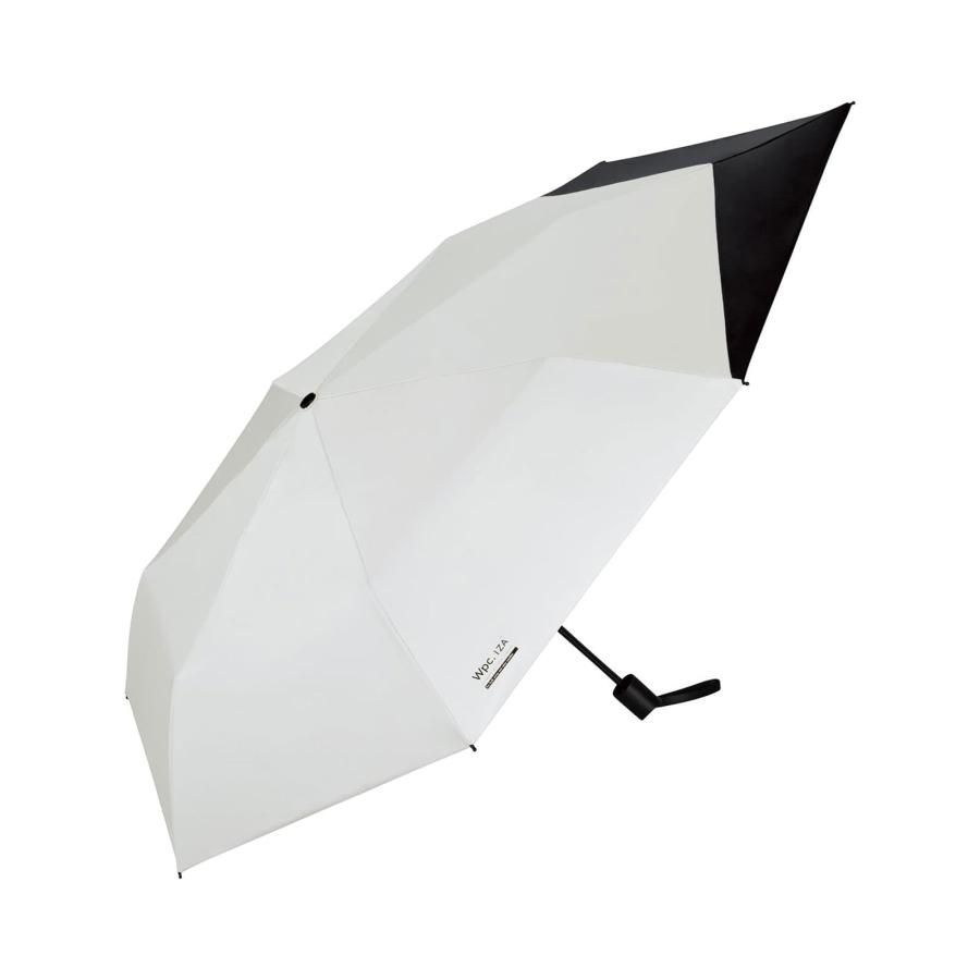 Wpc. IZA 正規品 日傘 折りたたみ 完全遮光 100％ UVカット 晴雨