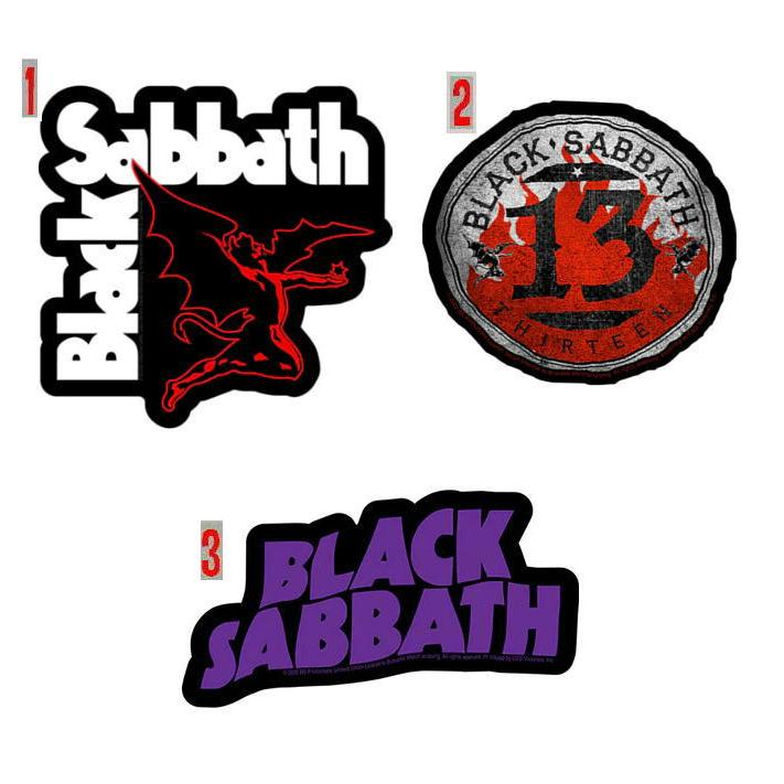 ブラック サバス ステッカー Black Sabbath 正規品 雑貨 ロックTシャツ関連 STICKER |  | 01