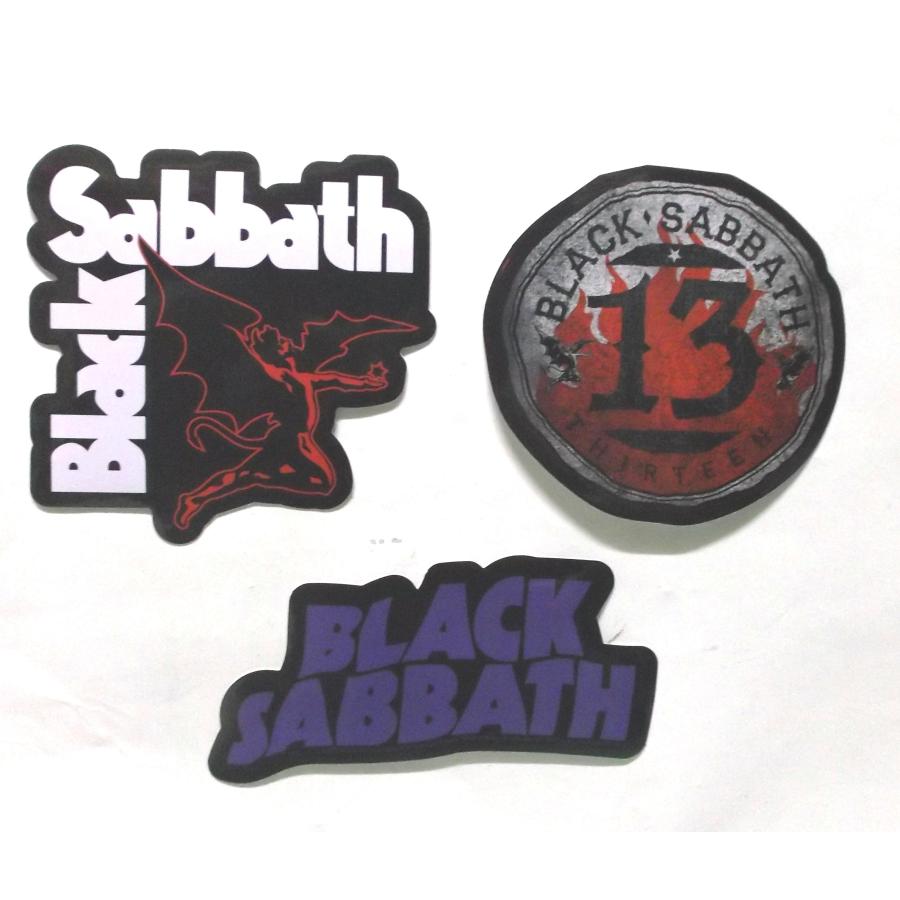 ブラック サバス ステッカー Black Sabbath 正規品 雑貨 ロックTシャツ関連 STICKER |  | 02