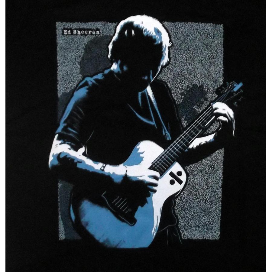 エド シーラン Tシャツ ED SHEERAN CHORDS 黒 正規品 ロックTシャツ 