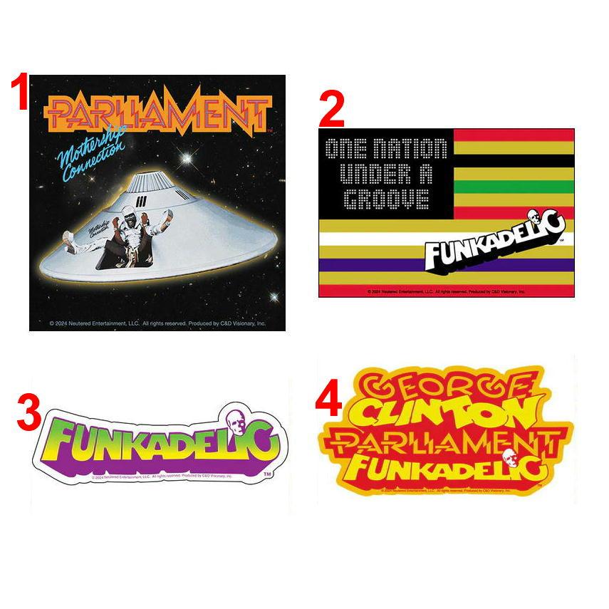 ジョージ クリントン ステッカー George Clinton 正規品 ファンカ