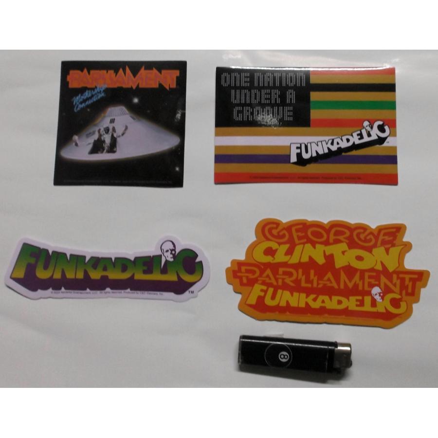 Ｐーfunkジョージクリントン　ブーチーJAPAN TOUR1993ステッカー他 ジョージ クリントン ステッカー George Clinton 正規品 ファンカ