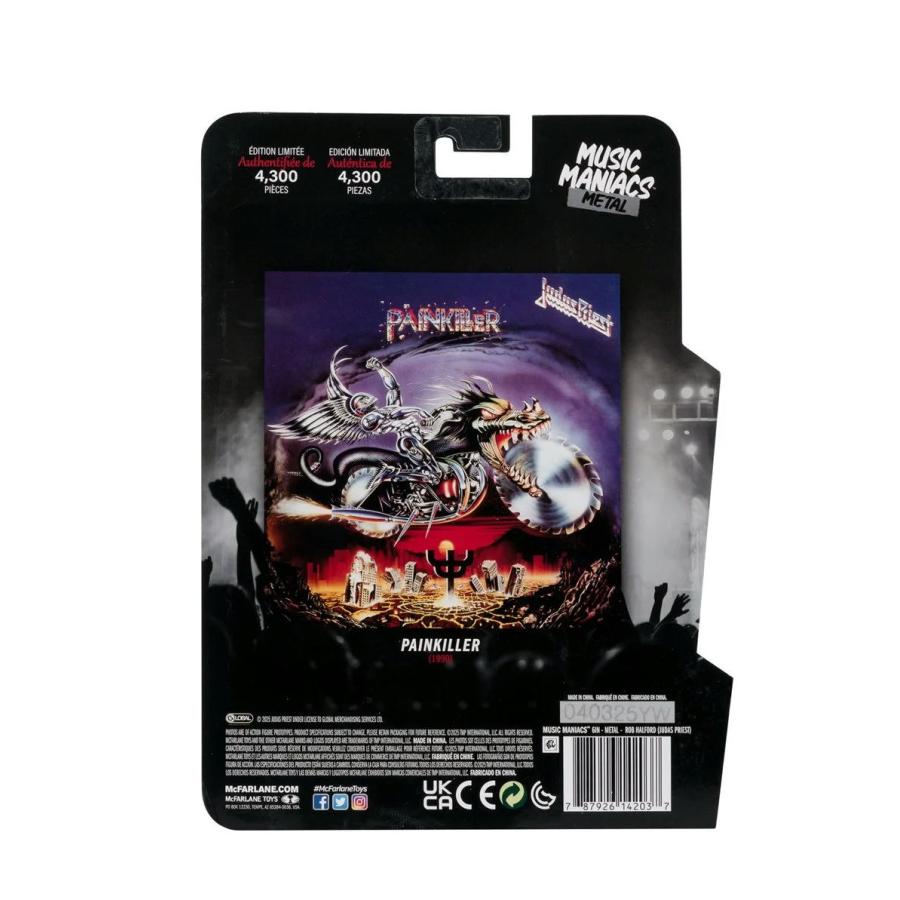 ジューダス プリースト フィギュア Judas Priest Metal Rob Halford 6