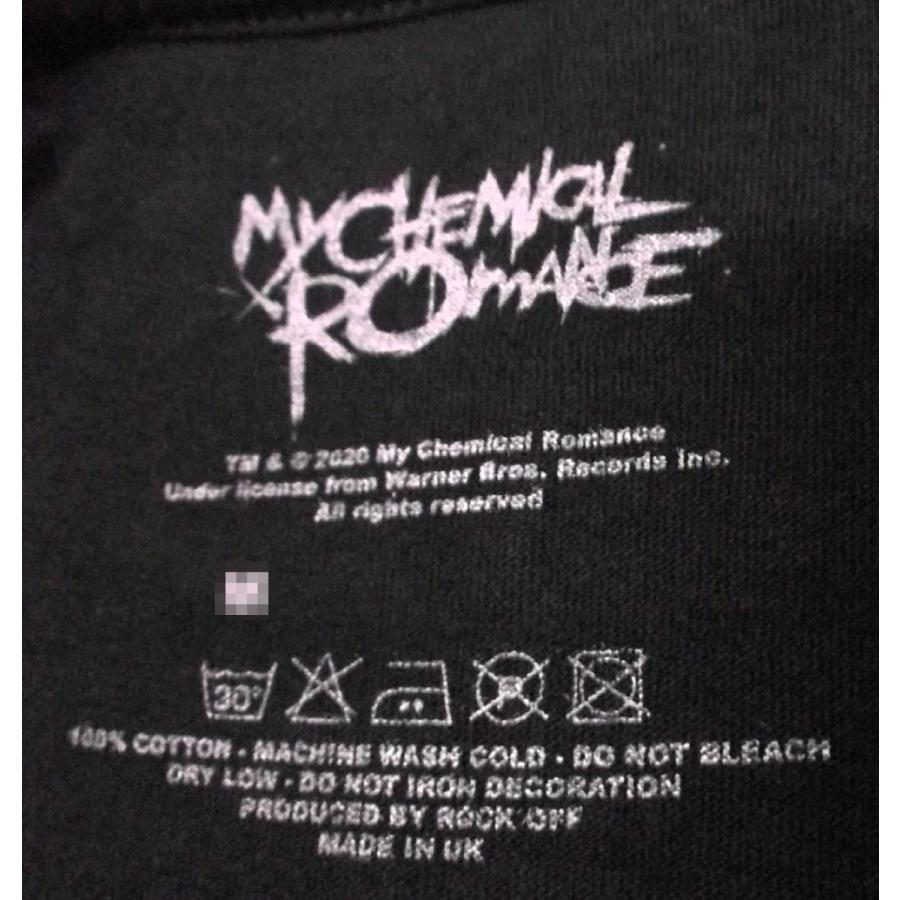 マイ ケミカル ロマンス Tシャツ MY CHEMICAL ROMANCE THE BLACK PARADE COVER 正規品 ロックTシャツ バンドTシャツ｜mumbles｜04