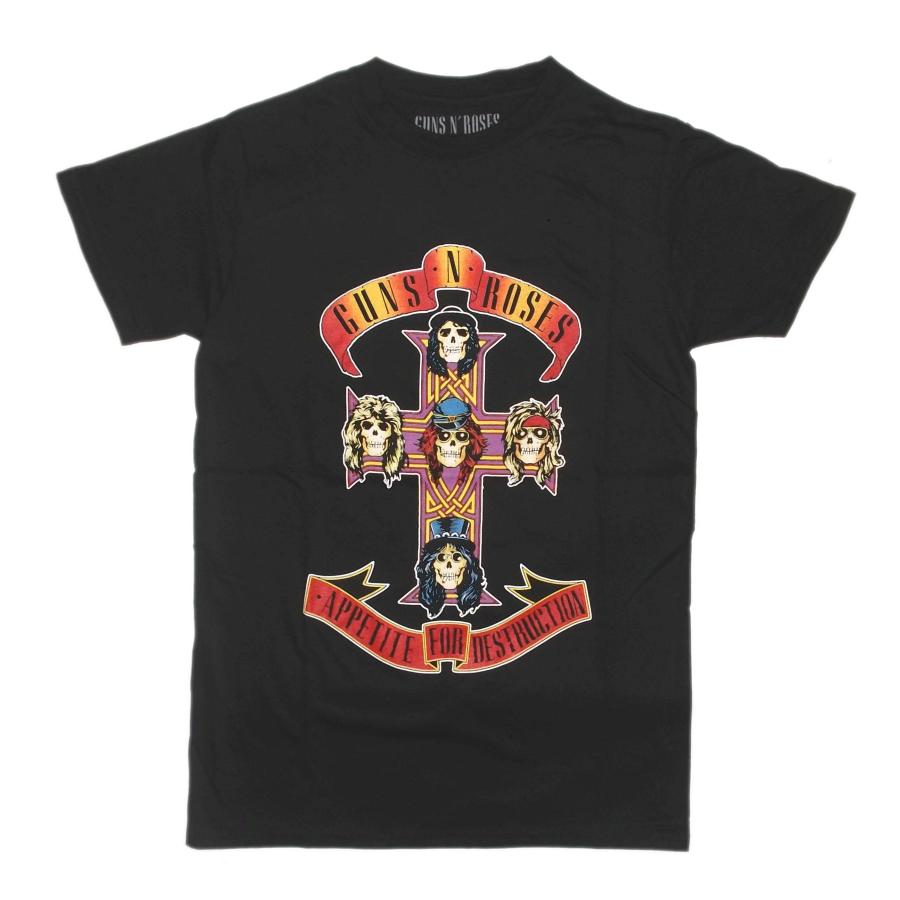 ROCK OFF ガンズ アンド ローゼス Tシャツ Guns N' Roses APPETITE FOR