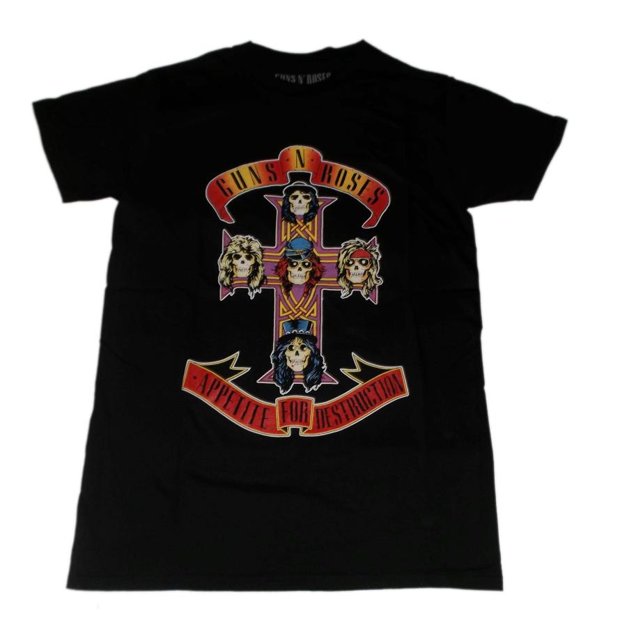 GUNS N’ ROSES ガンズアンドローゼズ 日本公演通販限定Tシャツ L ROCK OFF ガンズ アンド ローゼス Tシャツ Guns N' Roses APPETITE FOR