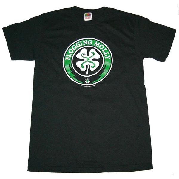 フロッギング モリー Tシャツ Flogging Molly 擦れ Sham Rock 正規品 