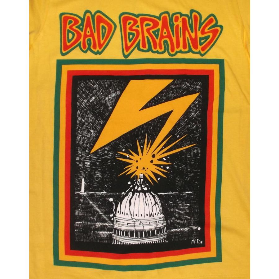 バッド ブレインズ Tシャツ Bad Brains DC  黄 UK正規品｜mumbles