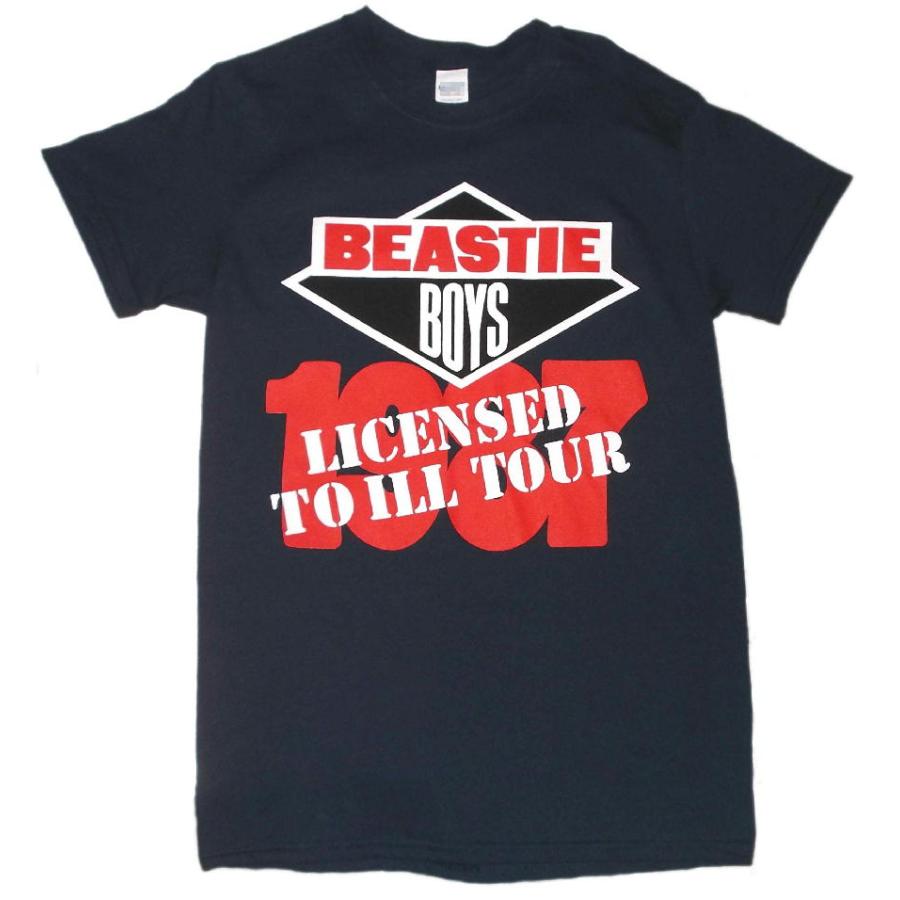 ビースティー ボーイズ Tシャツ Beastie Boys 1987ツアー 紺 正規品