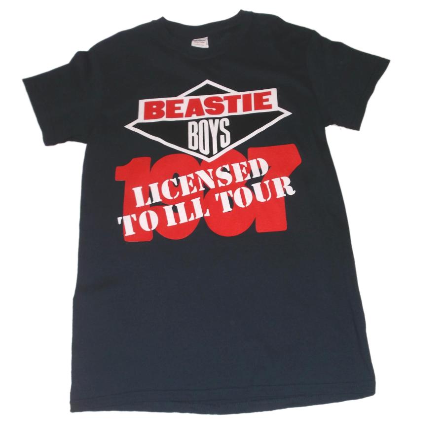 ビースティー ボーイズ Tシャツ Beastie Boys 1987ツアー 紺 正規品