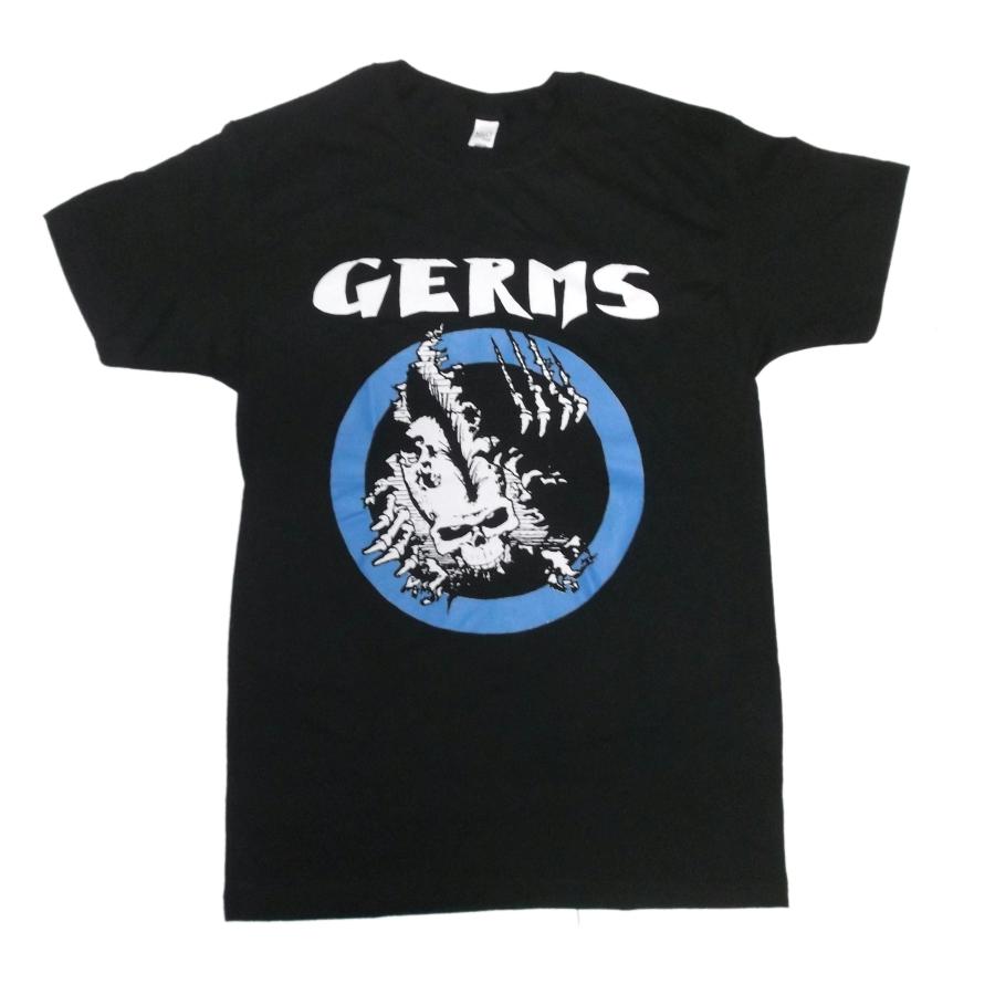 ジャームス Tシャツ GERMS Mohawk Skull 正規品 : マンブルズ バンドT