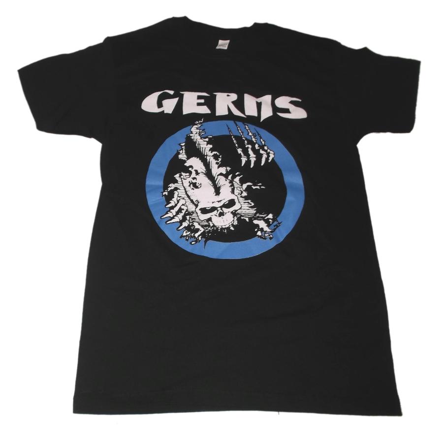 ジャームス Tシャツ GERMS Mohawk Skull 正規品 : マンブルズ バンドT