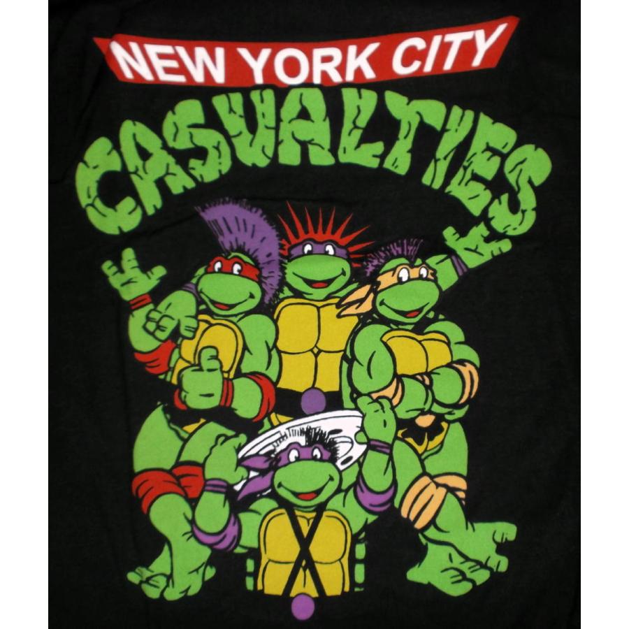 カジュアリティーズ Tシャツ THE CASUALTIES TURTLES 正規品 ロックTシャツ バンドTシャツ|mumbles|03