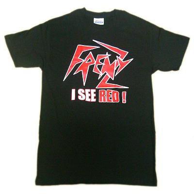 フレンジー FRENZY Tシャツ I See Red 正規品 ロックTシャツ フレンジー FRENZY Tシャツ I See Red 正規品 ロックTシャツ