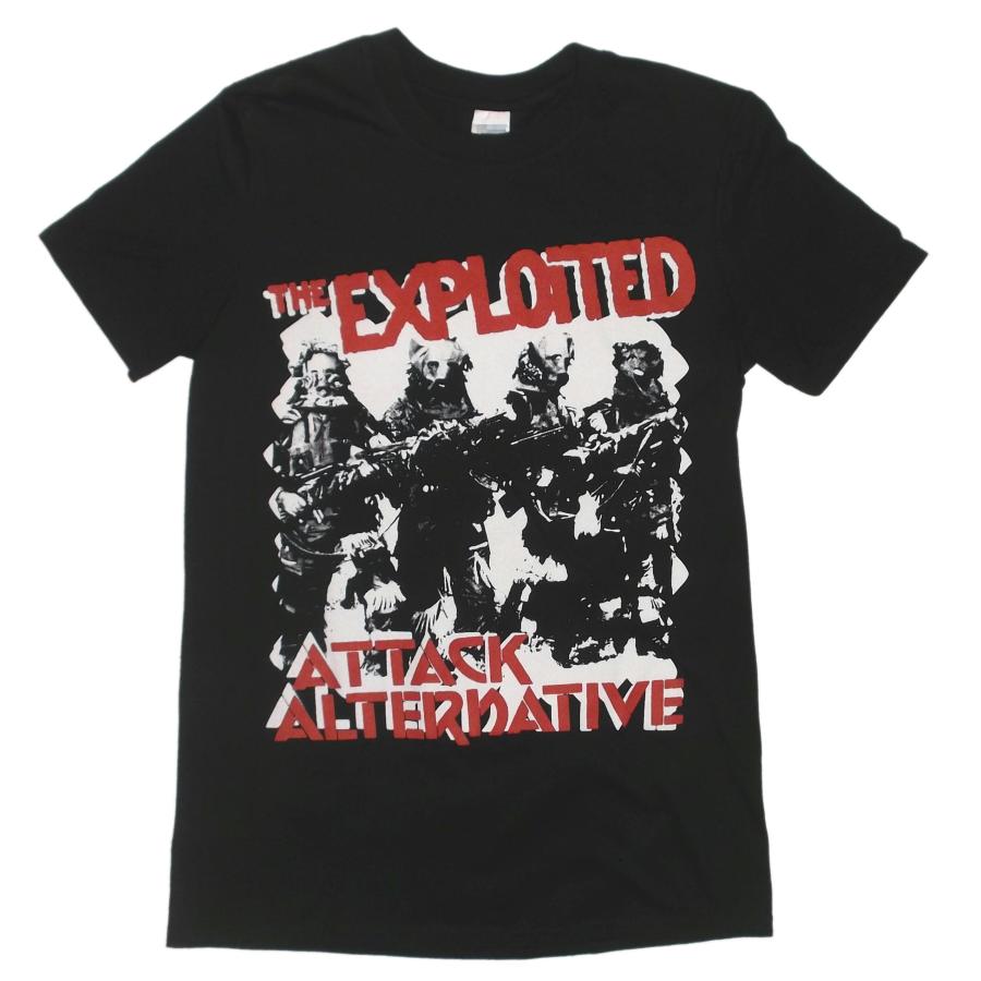 エクスプロイテッド Tシャツ EXPLOITED ATTACK 正規品 ロックTシャツ