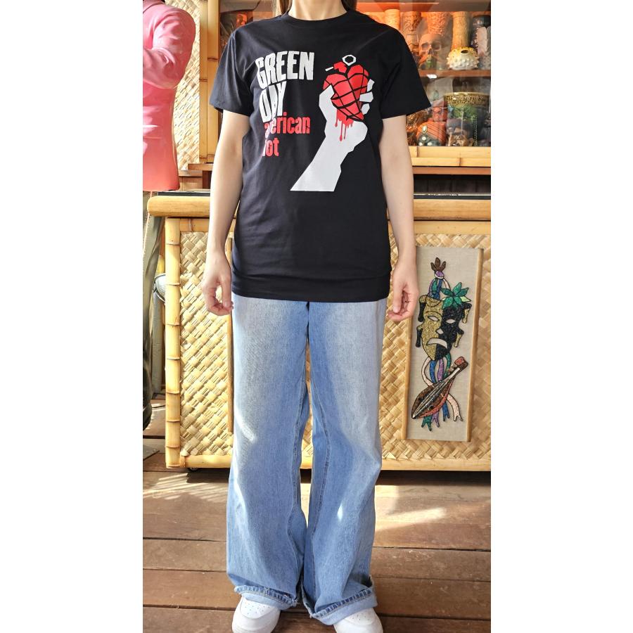 ROCK OFF グリーン デイ Tシャツ GREEN DAY American Idiot 正規品