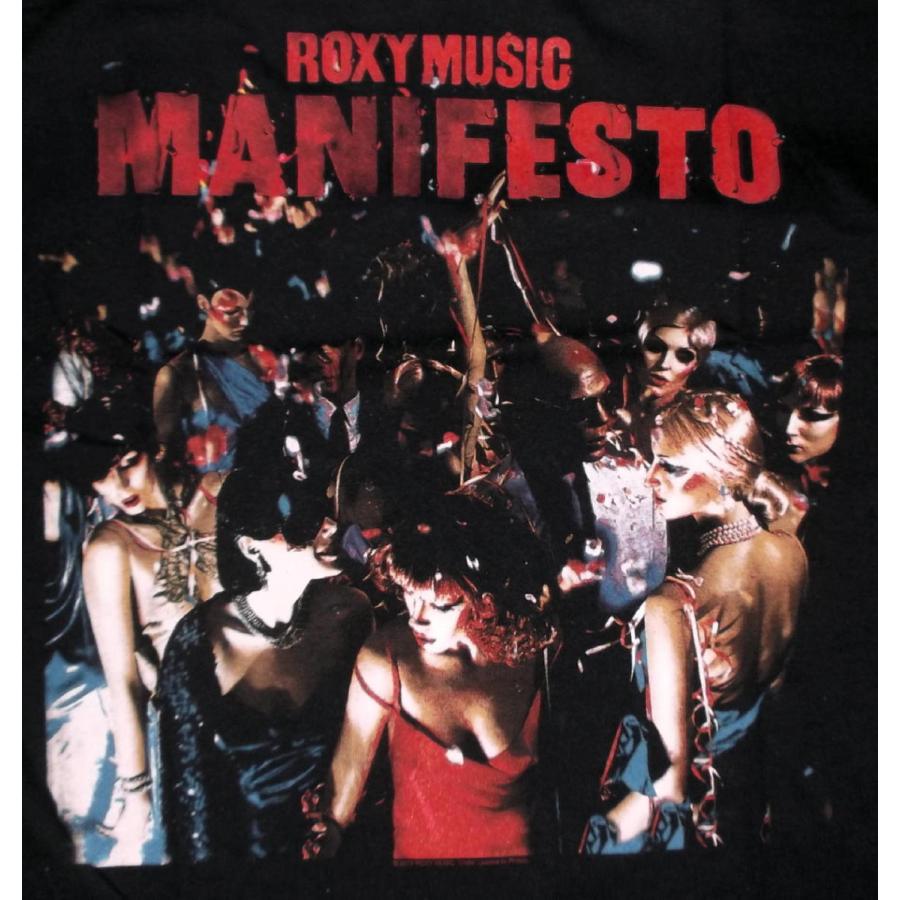 ロキシー ミュージック Tシャツ Roxy Music MANIFESTO 正規品 ロックT