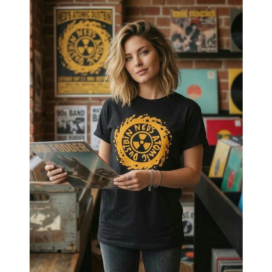 ネッズ アトミック ダストビン Tシャツ Ned's Atomic Dustbin Gold