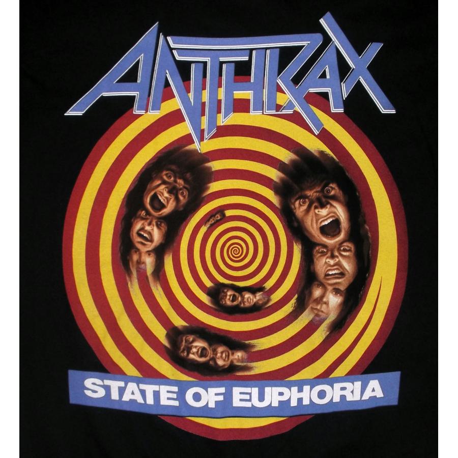 アンスラックス Tシャツ ANTHRAX State of Euphoria 正規品