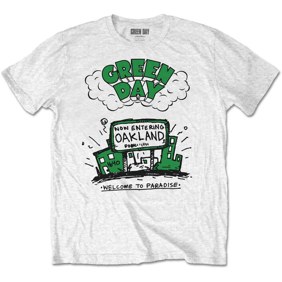 グリーン デイ Tシャツ GREEN DAY WELCOME TO PARADISE 正規品