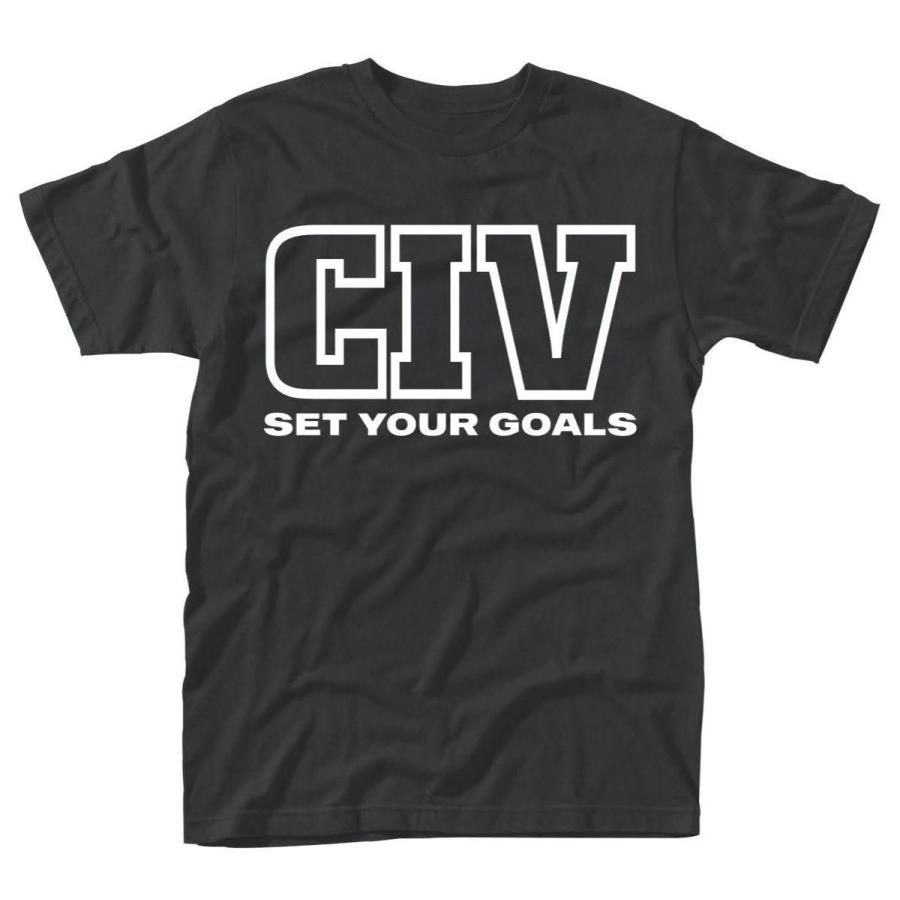 シヴ Tシャツ CIV SET YOUR GOALS 正規品 ロックTシャツ : マンブルズ