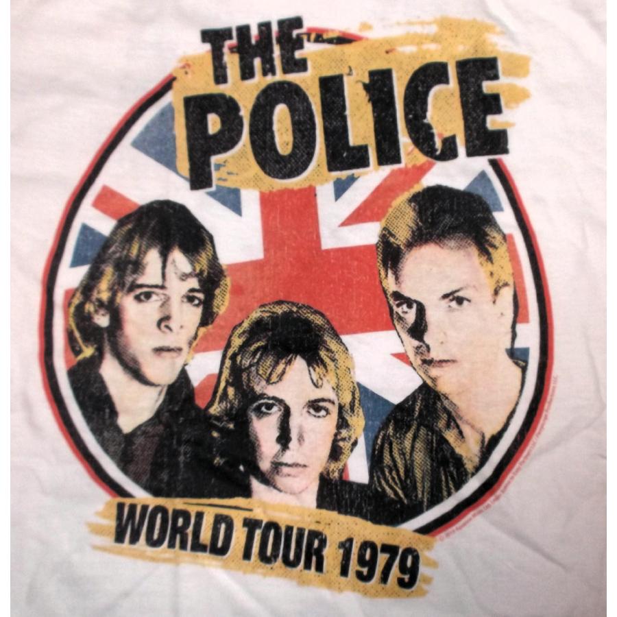 ザ・ポリス Tシャツ The POLICE 79 WORLD TOUR 正規品 ロックTシャツ