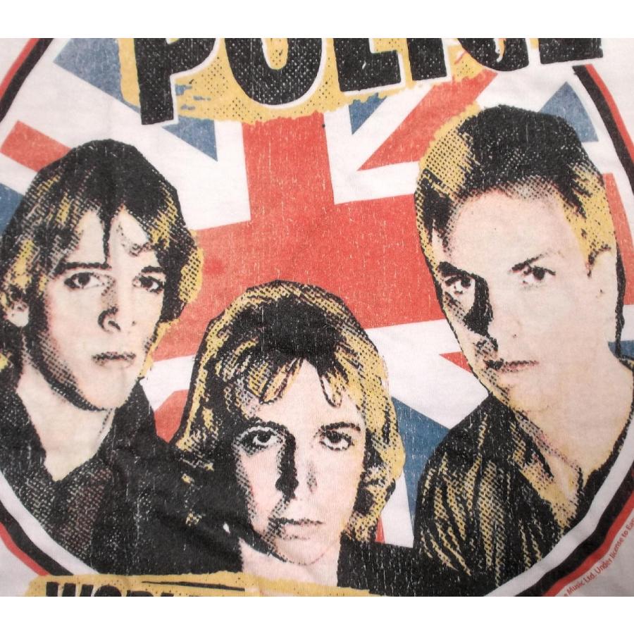ザ・ポリス Tシャツ The POLICE 79 WORLD TOUR 正規品 ロックTシャツ