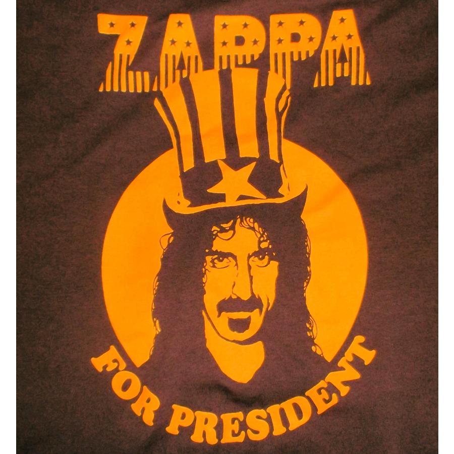 美品☆希少☆フランクザッパ☆Tシャツ☆ブラウン☆バンドTシャツ☆Mサイズ 美品☆希少☆フランクザッパ☆Tシャツ☆ブラウン☆バンドTシャツ