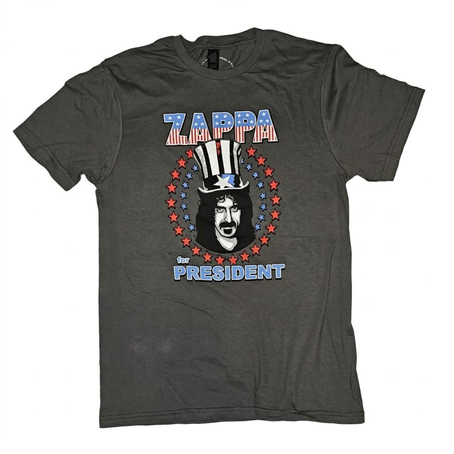 フランク ザッパ Tシャツ Frank Zappa For PRESIDENT 正規品