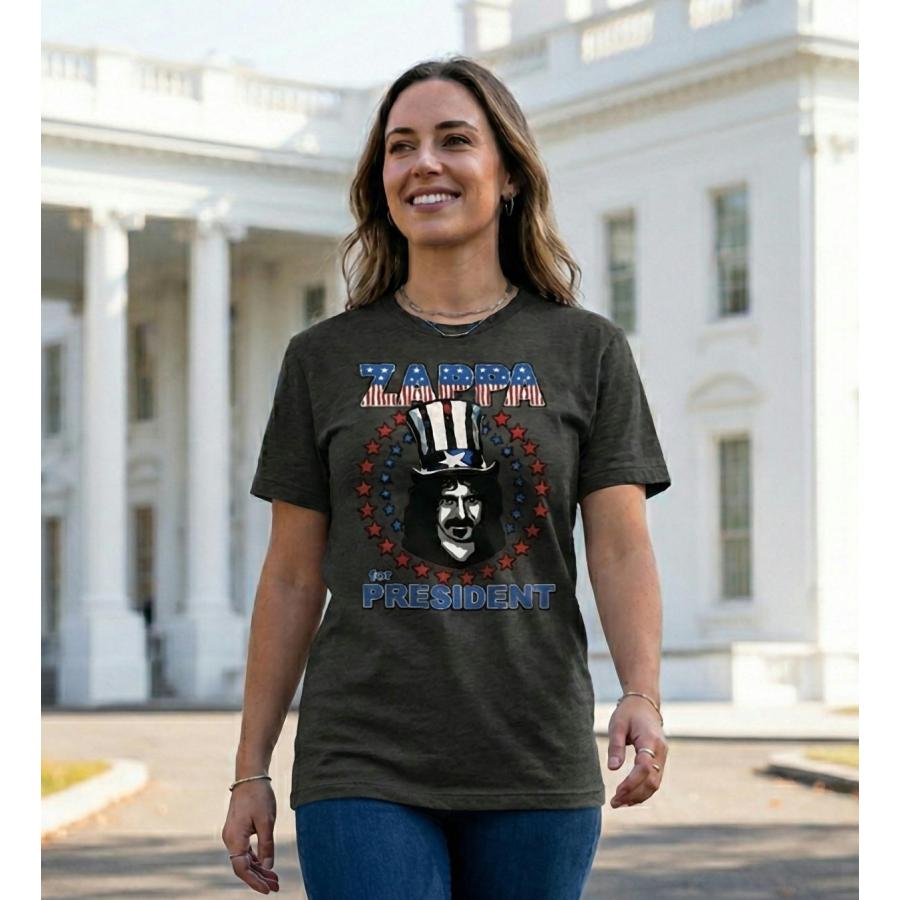フランク ザッパ Tシャツ Frank Zappa For PRESIDENT 正規品