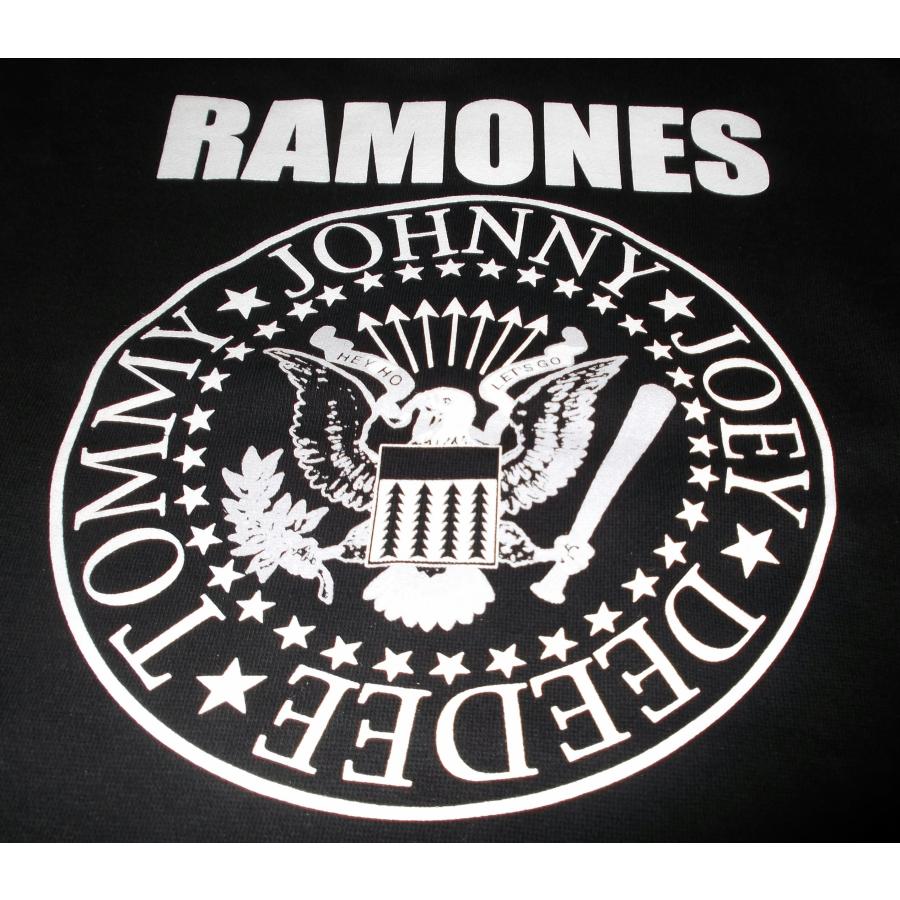 ROCK OFF ラモーンズ パーカ RAMONES PRESIDENTIAL SEAL 黒 正規品 