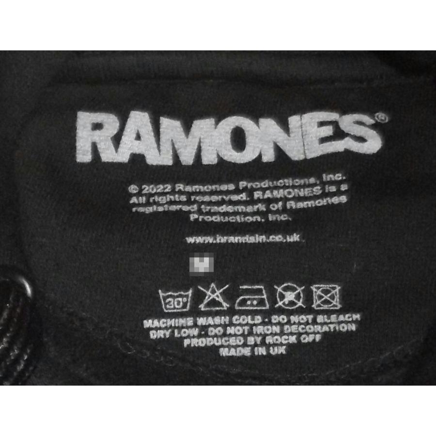 ROCK OFF ラモーンズ パーカ RAMONES PRESIDENTIAL SEAL 黒 正規品
