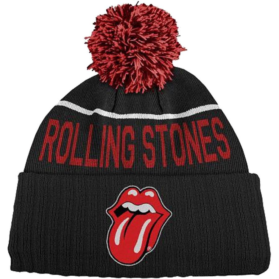 ローリング ストーンズ ビーニー ニット キャップ ROLLING STONES Pom