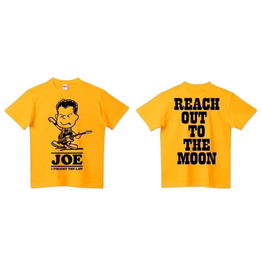 ピーナッツ パロディ Tシャツ ジョー ストラマー Joe Strummer 黄 ザ