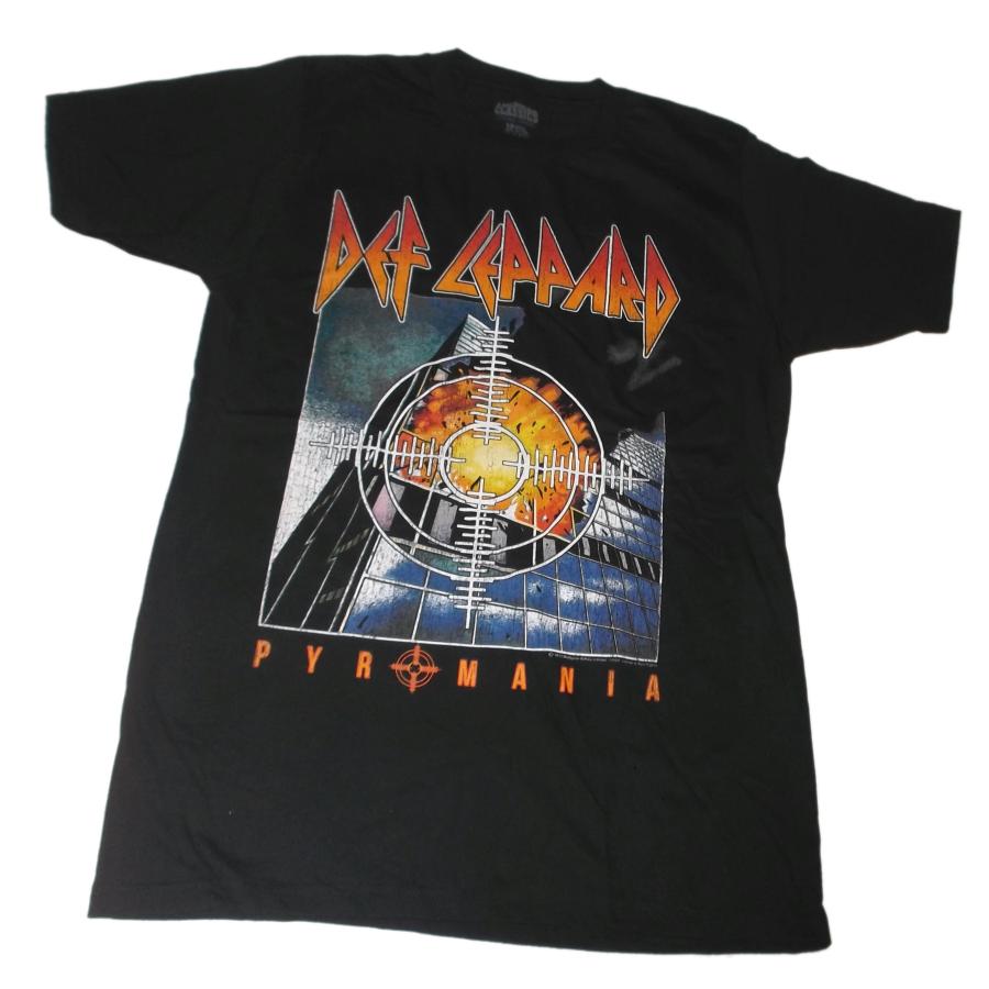 DEFLEPPARD Pyromania パイロマニア Tシャツ デフ レパード Tシャツ Def Leppard Pyromania 正規品 パイロマニア