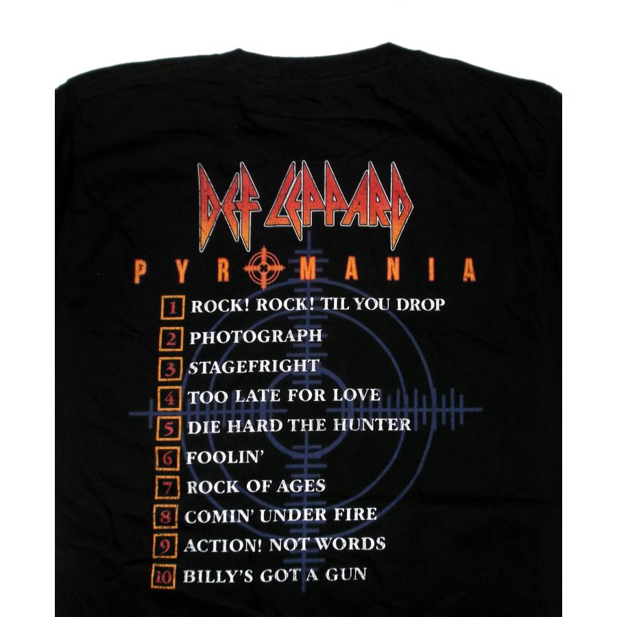 デフ レパード Tシャツ Def Leppard Pyromania 正規品 パイロマニア