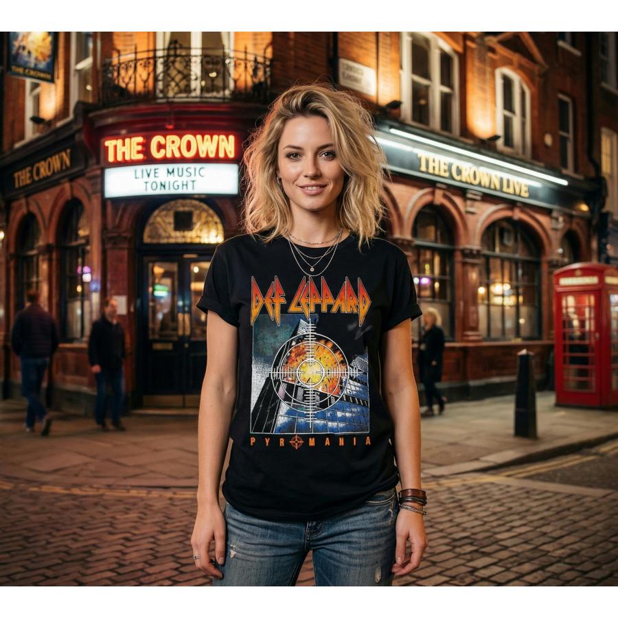 デフ レパード Tシャツ Def Leppard Pyromania 正規品 パイロマニア