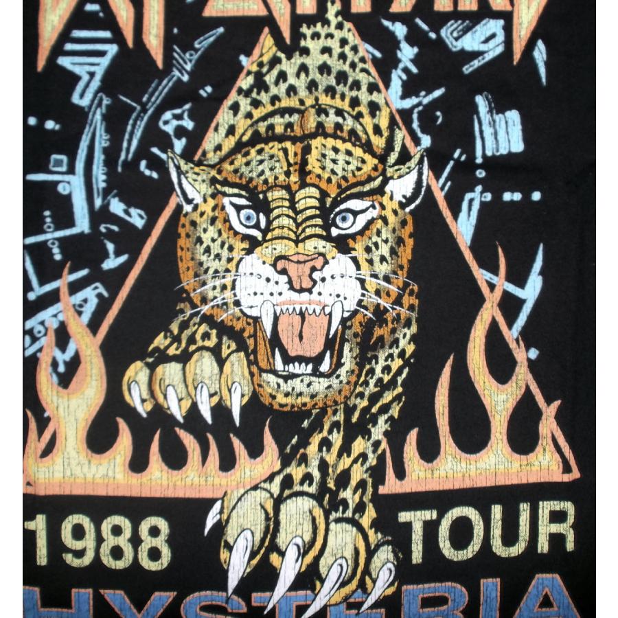デフ レパード Tシャツ Def Leppard HYSTERIA '88 正規品 ロック デフ レパード Tシャツ Def Leppard HYSTERIA '88 正規品 ロック