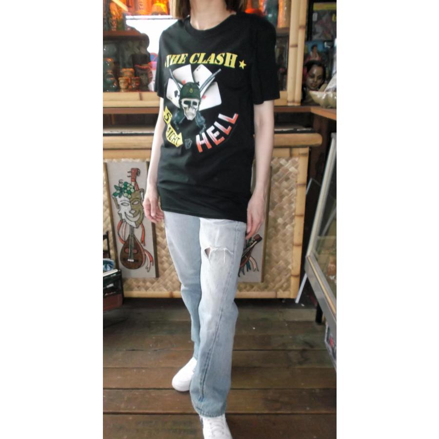 THE CLASH ロングスリーブTシャツ ブラック ザ　クラッシュ 無線衝突