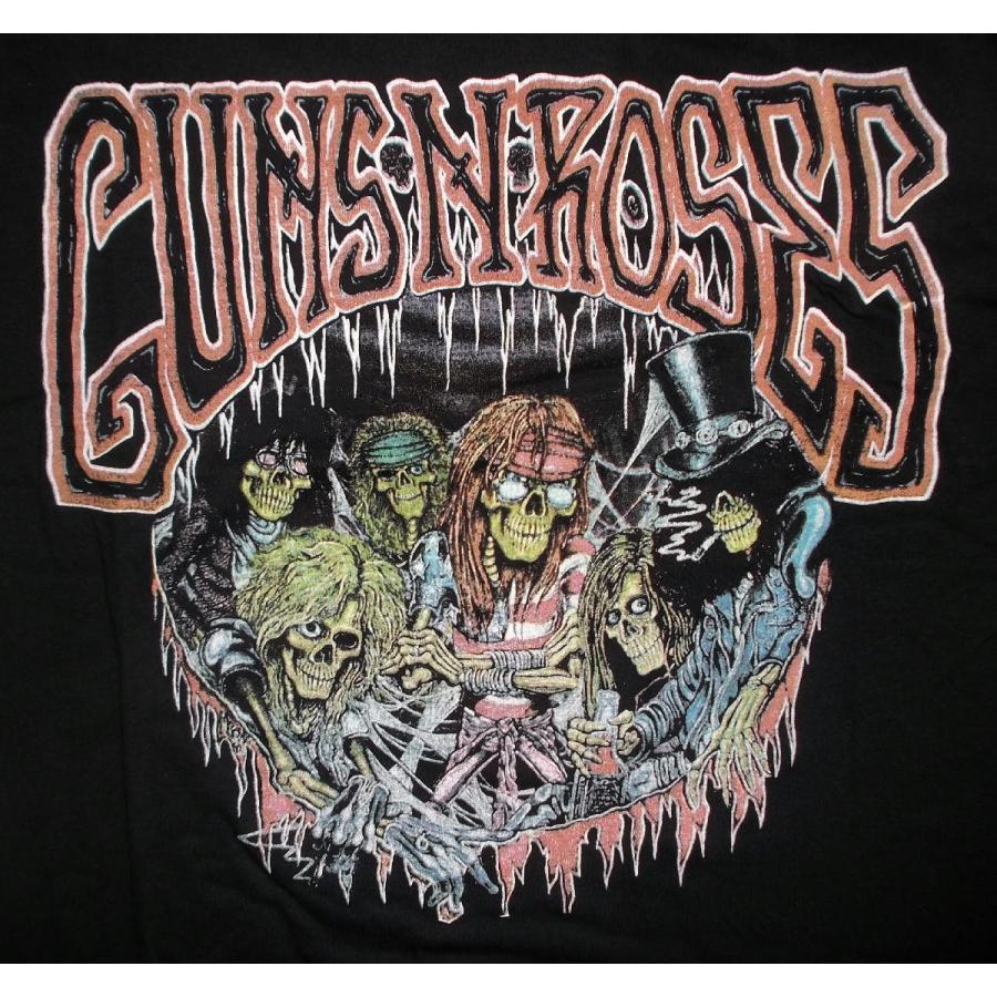 ROCK OFF ガンズ アンド ローゼス Tシャツ Guns N' Roses ILLUSION