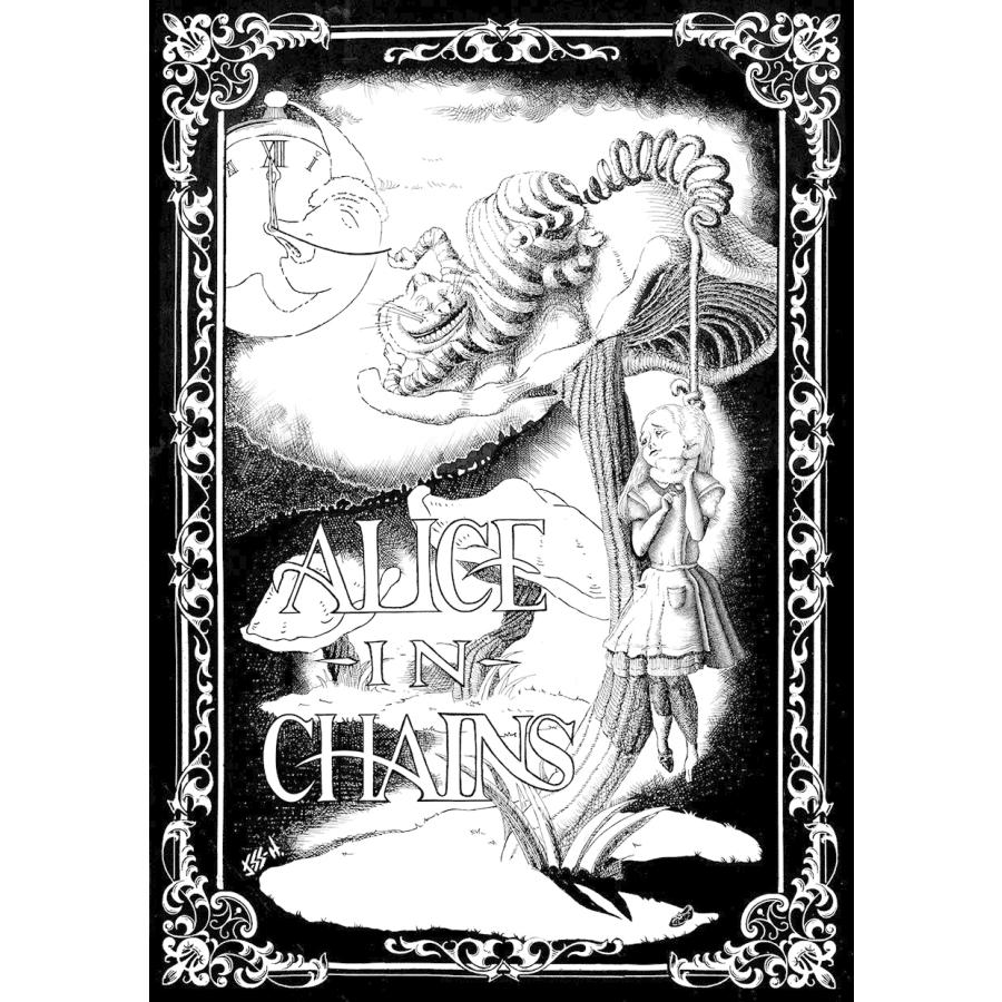 アリス イン チェインズ 長袖 Tシャツ Alice In Chains WONDERLAND