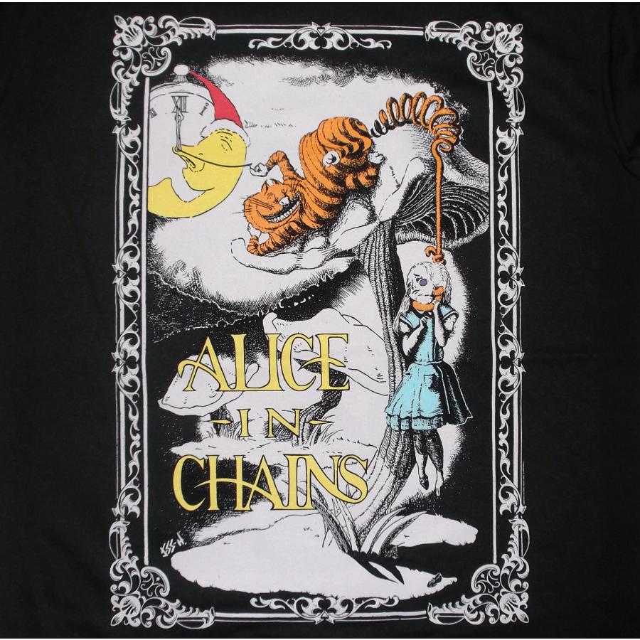 アリス イン チェインズ 長袖 Tシャツ Alice In Chains WONDERLAND