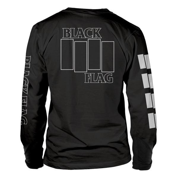BLACK FLAG ブラックフラッグ Tシャツ　ロンT　長袖　新品未使用 ブラック フラッグ 長袖 Tシャツ Black Flag 正規品 ロックTシャツ関連