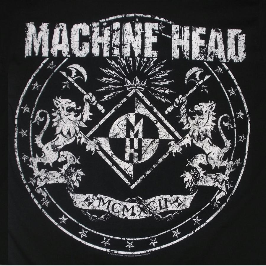 マシーン ヘッド Tシャツ Machine Head 正規品 Crest ロックT